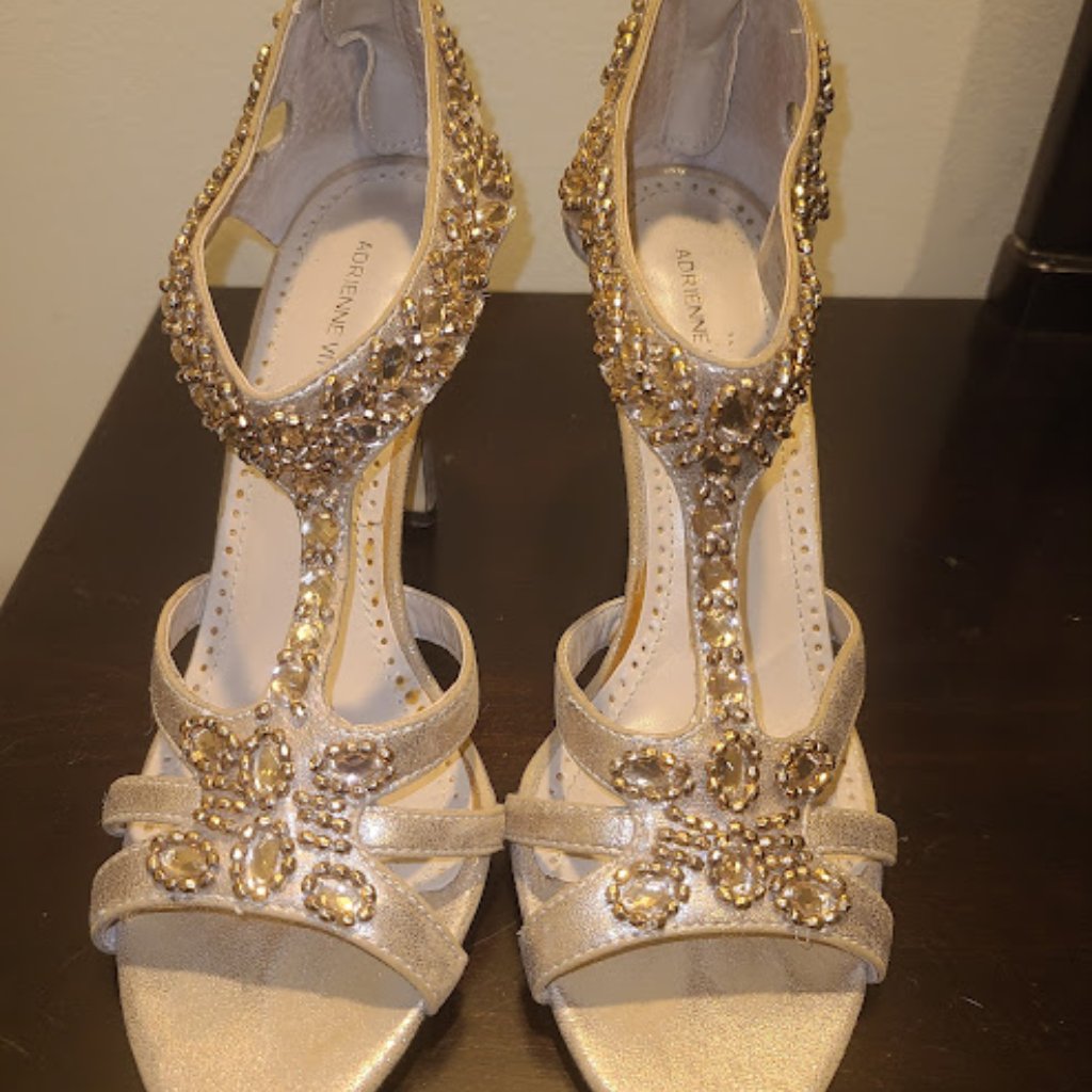 GoldRose Gold Heels